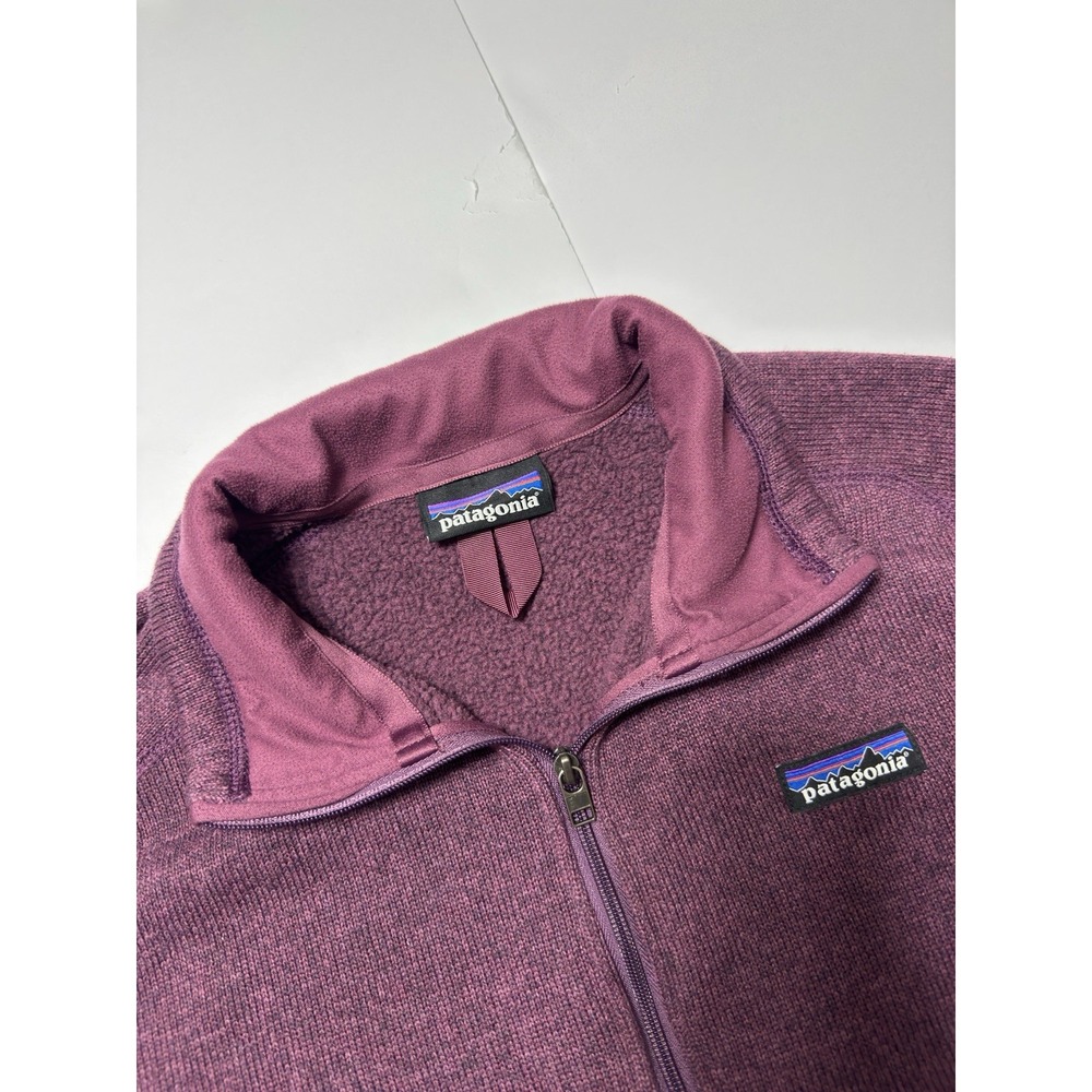 Patagonia Women's Better Sweater 1/4 Zip Pullover Jacket Size L Outdoors Hiking - Picture 5 of 10